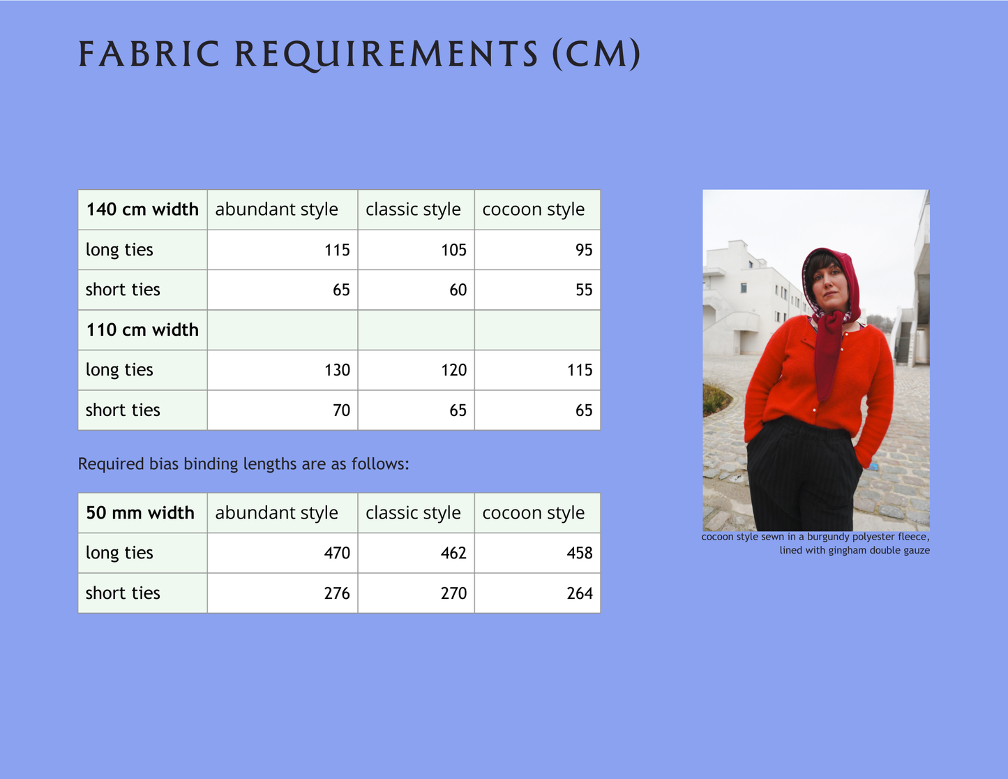 Wrap-Me-Up Hood sewing pattern